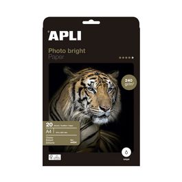 APLI Papier photo bright, A4, 240 g/m2, brillant