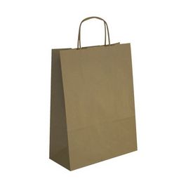 APLI Sac en papier, kraft, grand, brun
