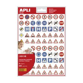 APLI kids Gommettes "Code de la Route"