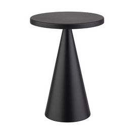 APS Lampe de bureau rechargeable à LED CONE, noir