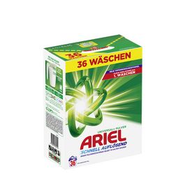 ARIEL Lessive en poudre Universal+, 1,98 kg - 36 lavages