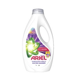 ARIEL Lessive liquide Color+, 1,125 litres, 25 lavages