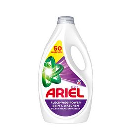 ARIEL Lessive liquide Color+, 2,25 litres - 50 lavages