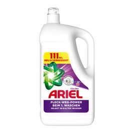 ARIEL Lessive liquide Color+, 4,995 litres - 111 lavages