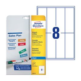 AVERY Etiquette aimantée à jet d'encre