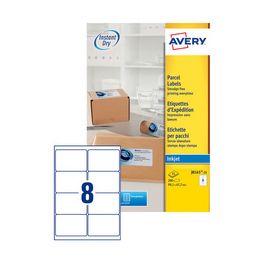 AVERY Etiquette d'expédition, 99,1 x 67,7 mm, blanc