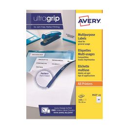 AVERY Etiquette multi-usage, 70 x 35 mm, blanc