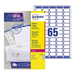 AVERY Mini étiquette d'adresse laser, 38,1 x 21,2 mm, blanc