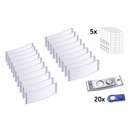 AVERY Zweckform Badge, 68 x 22 mm, set de 20, argent