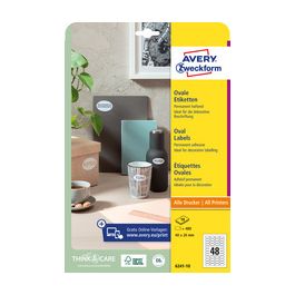 AVERY Zweckform Etiquette d'identification, 63,5 x 42,3 mm