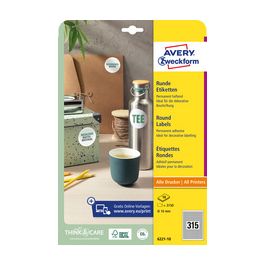 AVERY Zweckform Etiquette d'identification, diamètre: 51 mm