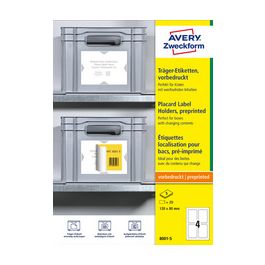 AVERY Zweckform Etiquette de localisation pour bacs