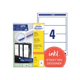 AVERY Zweckform Etiquette pour dos de classeur, 59 x 192 mm