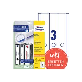 AVERY Zweckform Etiquette pour dos de classeur, 61 x 297 mm
