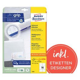 AVERY Zweckform Etiquette universelle, 70 x 42,3 mm, blanc