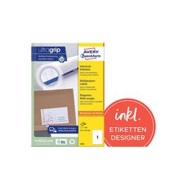 AVERY Zweckform Etiquette universelle, 97 x 37 mm, blanc