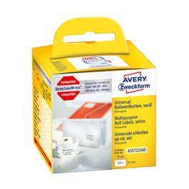 AVERY Zweckform Etiquettes en rouleau 101 x 54 mm, blanc