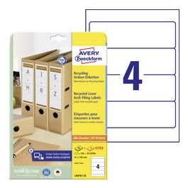 AVERY Zweckform Etiquettes recyclées pour dos de classeur