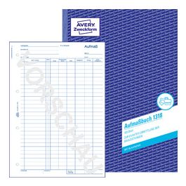 AVERY Zweckform Formularbuch "Aufmaß", A4, 100 Blatt