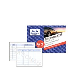 AVERY Zweckform Formularbuch "Fahrtenbuch", A6 quer