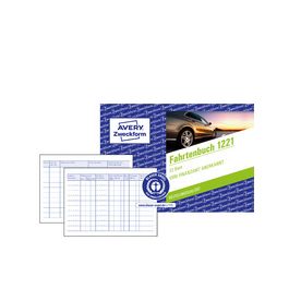AVERY Zweckform Formularbuch "Fahrtenbuch", A6 quer