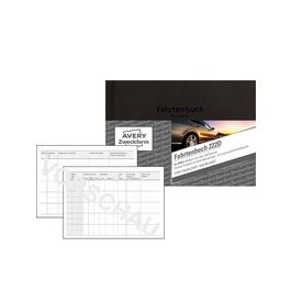 AVERY Zweckform Formularbuch "Hardcover" - Fahrtenbuch, A6