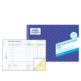 AVERY Zweckform Formularbuch "Materialanforderung", A5 quer