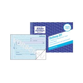 AVERY Zweckform Formularbuch "Quittung", A6 quer, 2x50 Blatt