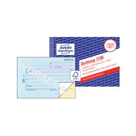 AVERY Zweckform Formularbuch "Quittung", SD, A6 quer