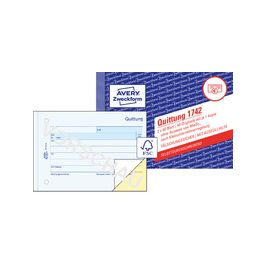 AVERY Zweckform Formularbuch "Quittung" ohne MwSt., SD
