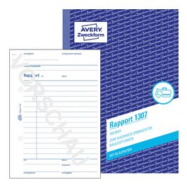AVERY Zweckform Formularbuch "Rapport", A5, 100 Blatt