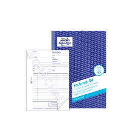 AVERY Zweckform Formularbuch "Rechnung", A5, 2 x 50 Blatt