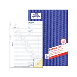 AVERY Zweckform Formularbuch "Rechnung", SD, 2 x 40 Blatt