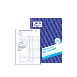 AVERY Zweckform Formularbuch "Reisekostenabrechnung", A5