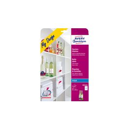 AVERY Zweckform My Design Etiquette de bouteilles, jet encre