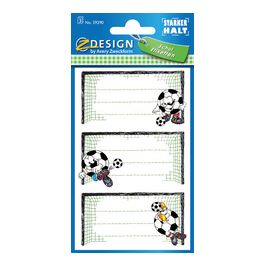 AVERY Zweckform ZDesing Etiquettes pour livres "but de foot"
