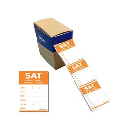 AVERY Étiquette jour SAT, 40 x 56 mm, orange