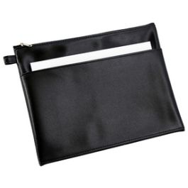 Alassio Sac de banque avec poche frontale, noir