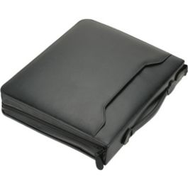 Alassio Serviette classeur "AREZZO", A4, cuir, noir