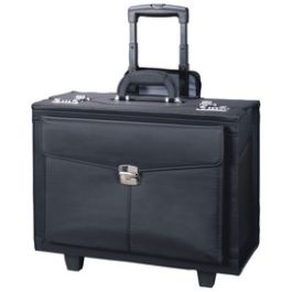 Alassio Valise pour pilote "ROCCA II", microfibre, noir