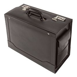 Alassio Valise pour pilotes "ANCONA", cuir, noir