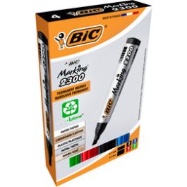 BIC Marqueur permanent 2300 Ecolutions, pointe biseautée,