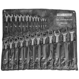 BRÜDER MANNESMANN Jeu de clés plates, 25 pièces, 7-32 mm