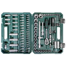 BRÜDER MANNESMANN Jeu de douilles 1/4" + 1/2", 94 pièces