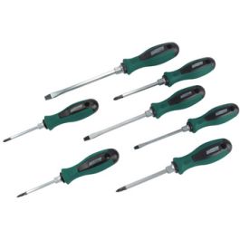 BRÜDER MANNESMANN Jeu de tournevis, 7 pièces