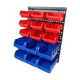 BRÜDER MANNESMANN Kleinteile-Aufbewahrung, 15-teilig