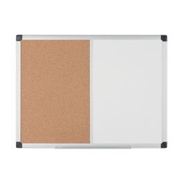 Bi-Office Tableau mixte, tableau blanc / liège, 1.200x900 mm