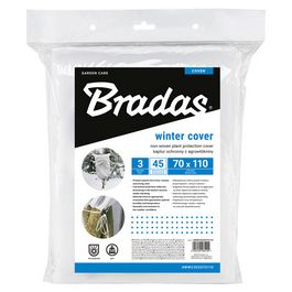 Bradas Couverture de protection hivernale, 450 mm, set de 3