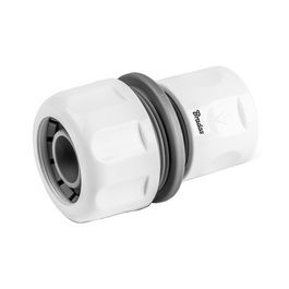 Bradas Raccord de tuyau femelle WHITE LINE, 3/4", blanc