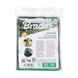 Bradas Sac d'arrosage pour arbres, PVC, 75 litres, vert